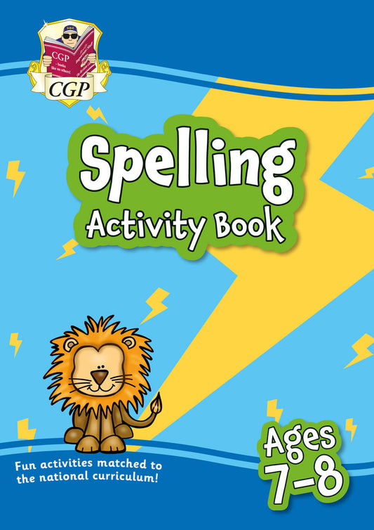 CGP Spelling Activity Book for Ages 7-8 (Year 3)