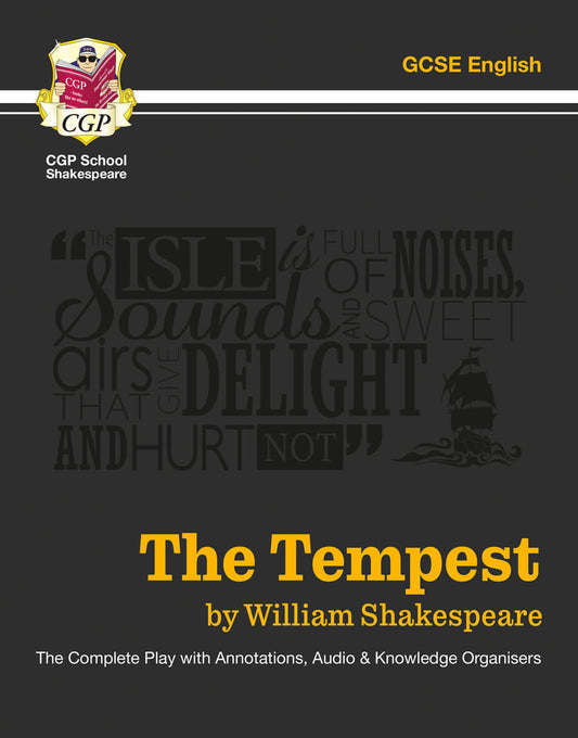 CGP The Tempest - The Complete Play with Annotations, Audio and Knowledge Organisers