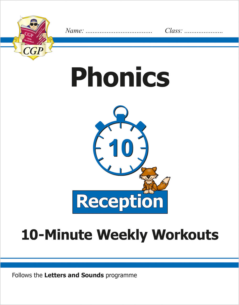 CGP Reception English Phonics 10-Minute Weekly Workouts