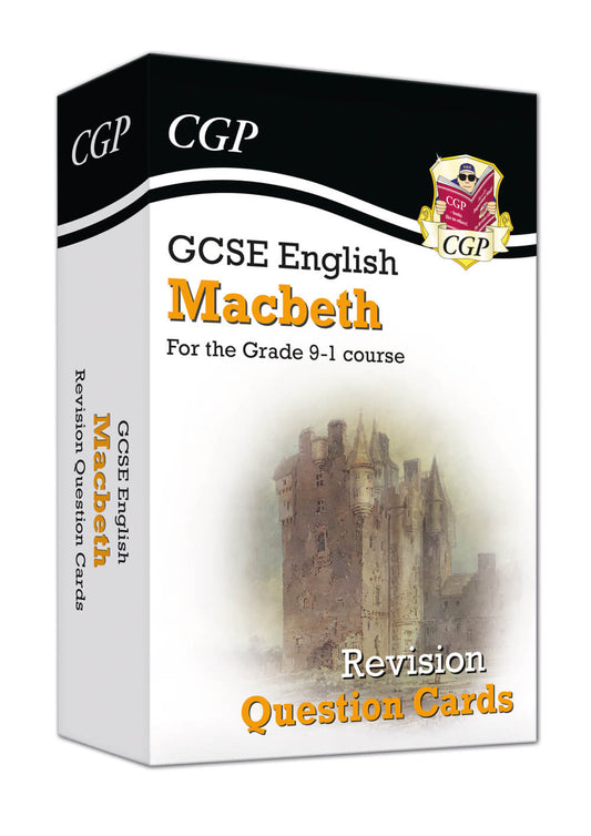 CGP GCSE English Shakespeare - Macbeth Revision Question Cards