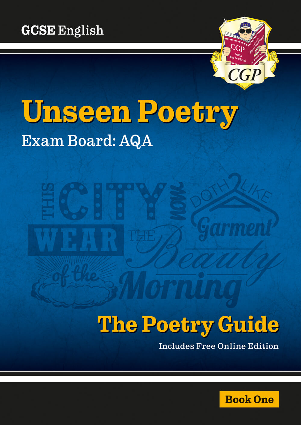 CGP GCSE English AQA Unseen Poetry Guide - Book 1 includes Online Edition