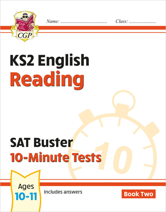 CGP, KS2 English SAT Buster 10-Minute Tests: Reading - Book 2 (for the 2025 tests)