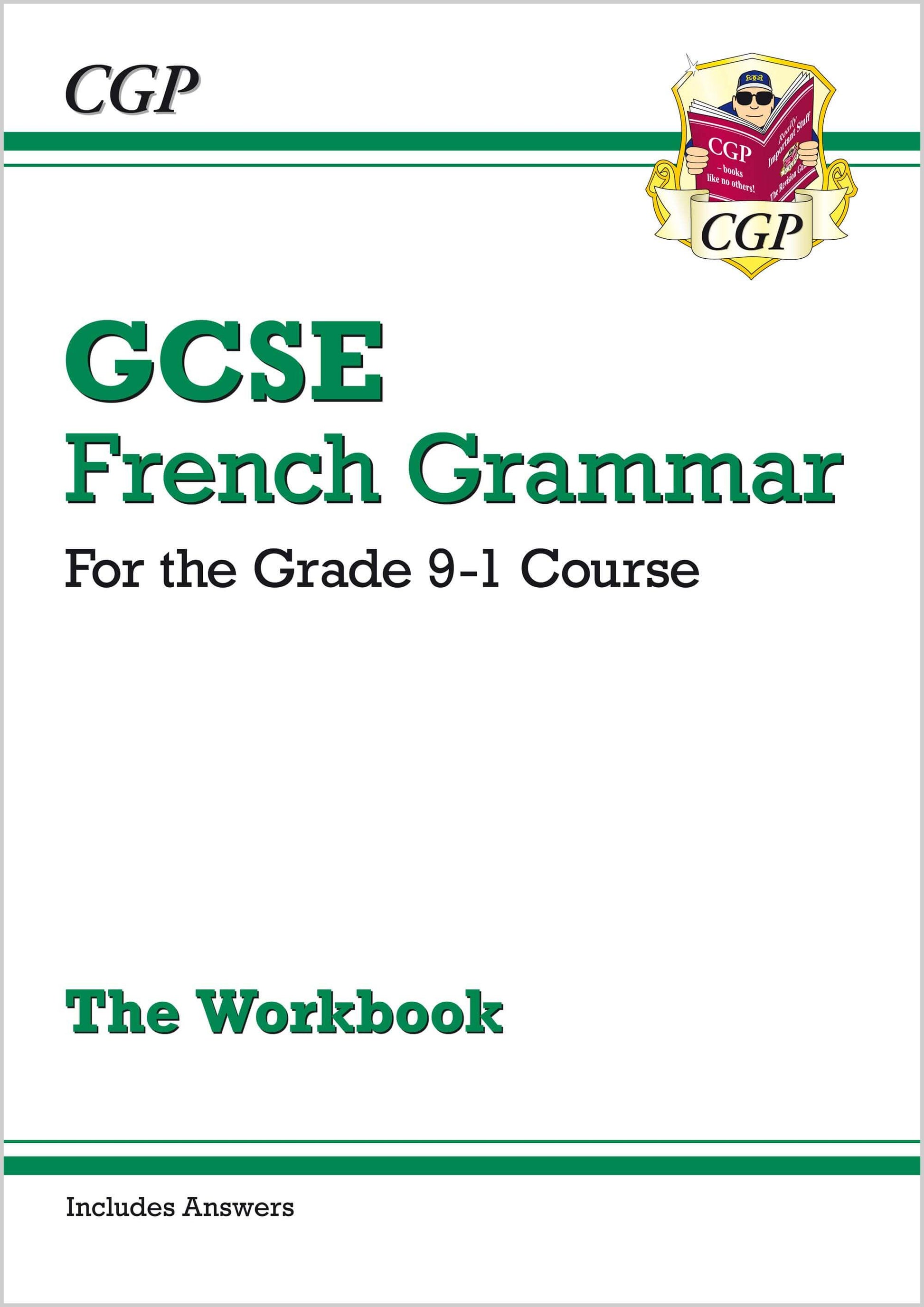 CGP GCSE French Grammar Workbook: includes Answers (For exams in 2025)