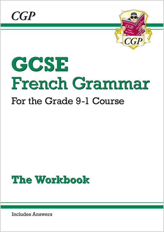 CGP GCSE French Grammar Workbook: includes Answers (For exams in 2025)