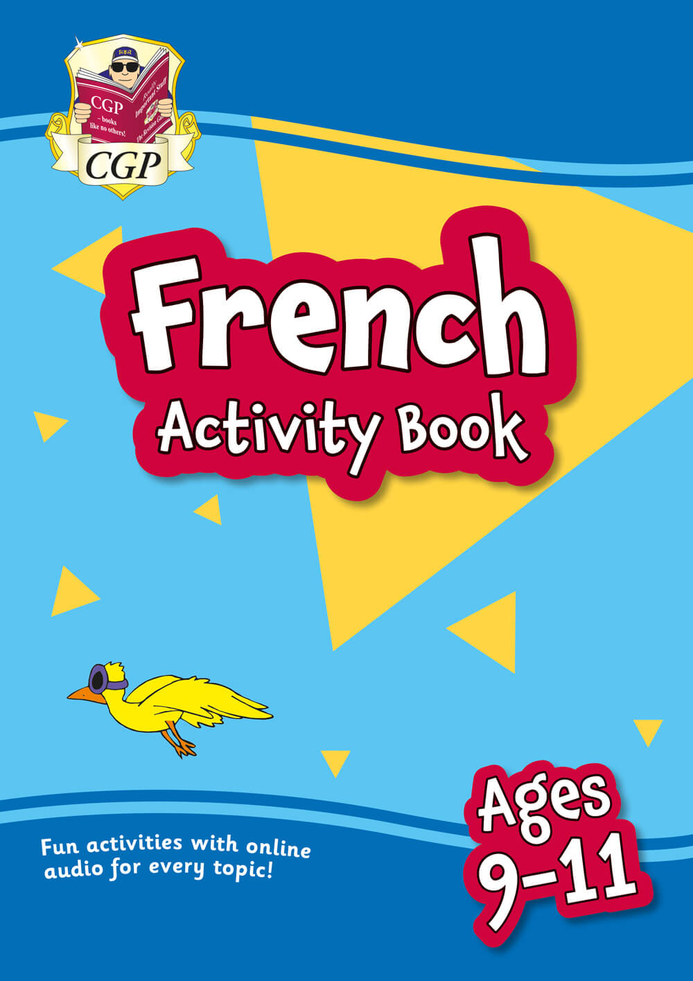 CGP, French Activity Book for Ages 9-11 (with Online Audio)