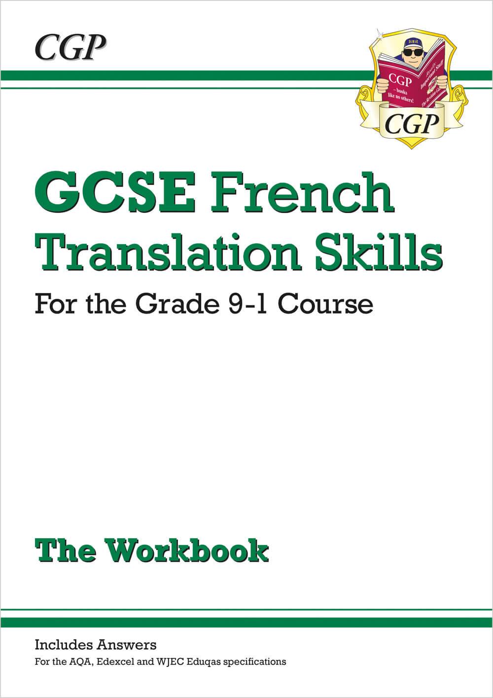 CGP GCSE French Translation Skills Workbook: includes Answers (For exams in 2025)