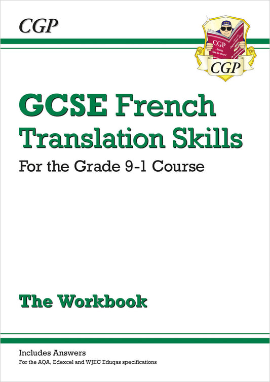 CGP GCSE French Translation Skills Workbook: includes Answers (For exams in 2025)