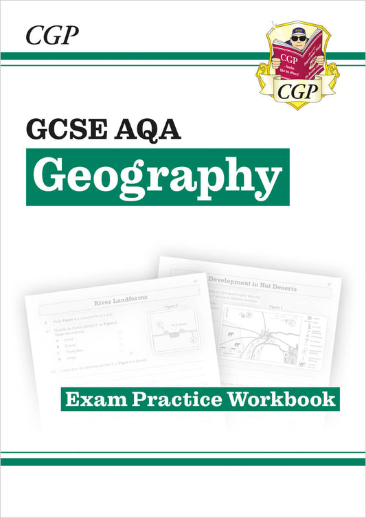 CGP GCSE Geography AQA Exam Practice Workbook (answers sold separately)