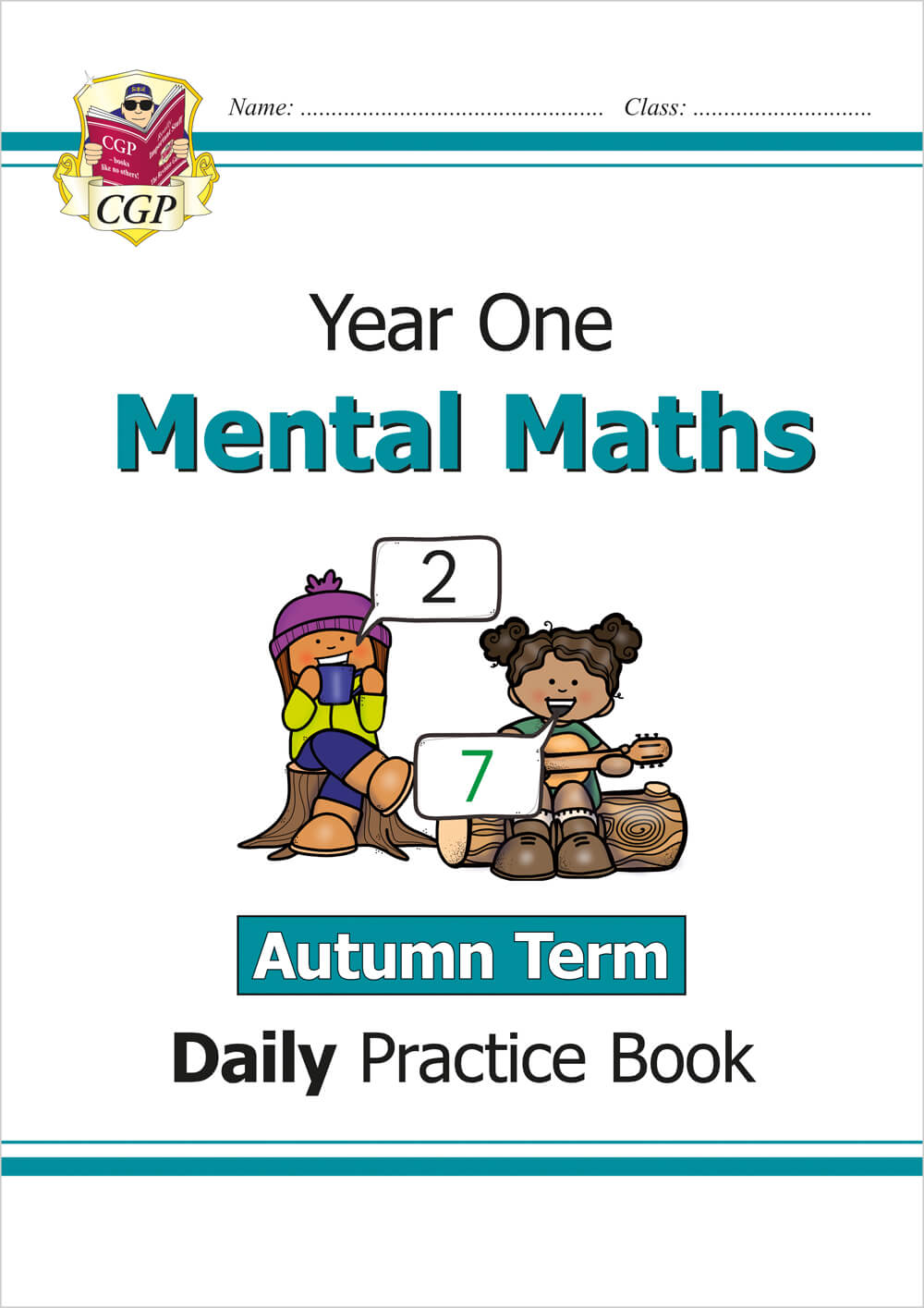 CGP, KS1 Mental Maths Year 1 Daily Practice Book: Autumn Term