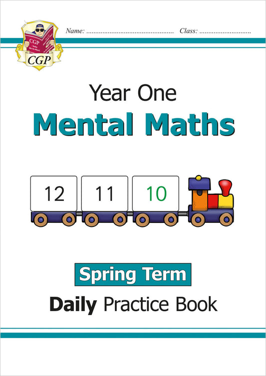 CGP, KS1 Mental Maths Year 1 Daily Practice Book: Spring Term