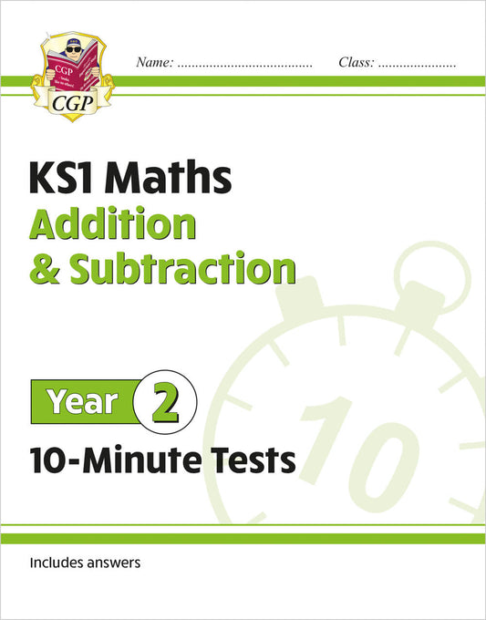 CGP, KS1 Year 2 Maths 10-Minute Tests: Addition and Subtraction