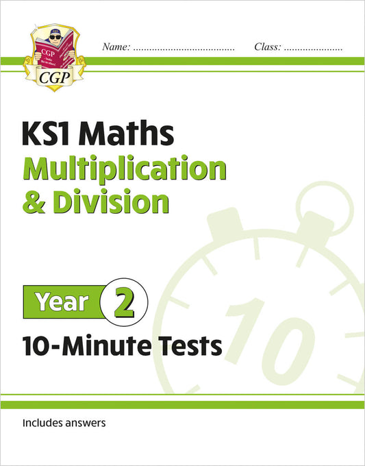 CGP, KS1 Year 2 Maths 10-Minute Tests: Multiplication & Division