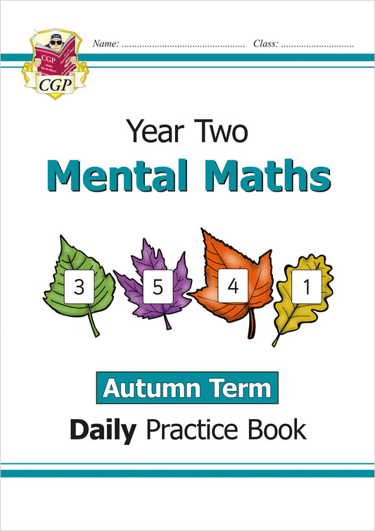 CGP, KS1 Mental Maths Year 2 Daily Practice Book: Autumn Term