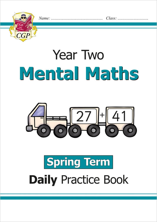 CGP, KS1 Mental Maths Year 2 Daily Practice Book: Spring Term