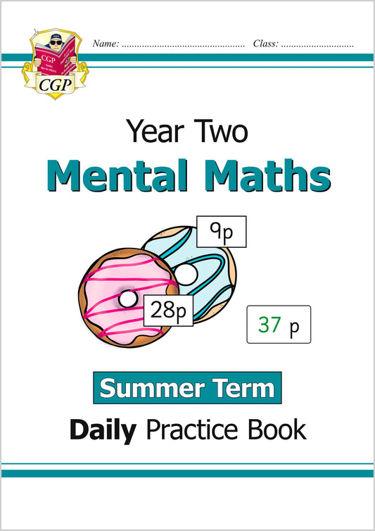 CGP, KS1 Mental Maths Year 2 Daily Practice Book: Summer Term