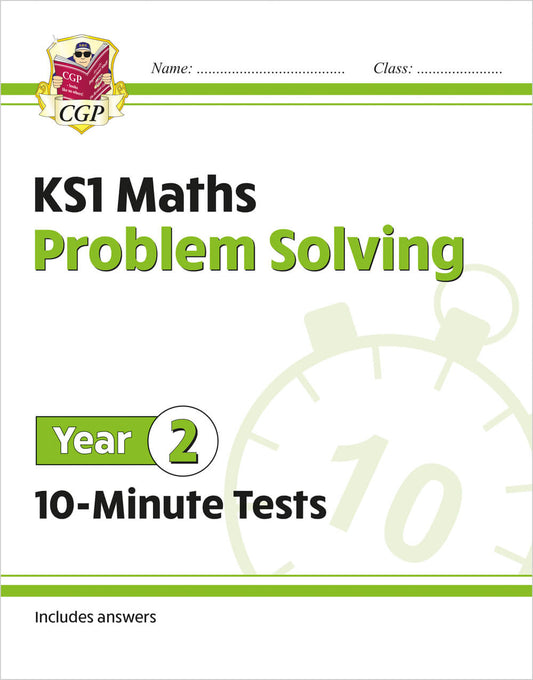 CGP, KS1 Year 2 Maths 10-Minute Tests: Problem Solving
