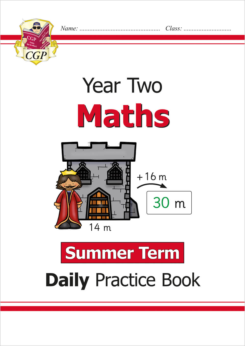 CGP, KS1 Maths Year 2 Daily Practice Book: Summer Term