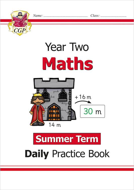 CGP, KS1 Maths Year 2 Daily Practice Book: Summer Term