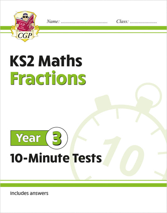 CGP, KS2 Year 3 Maths 10-Minute Tests: Fractions