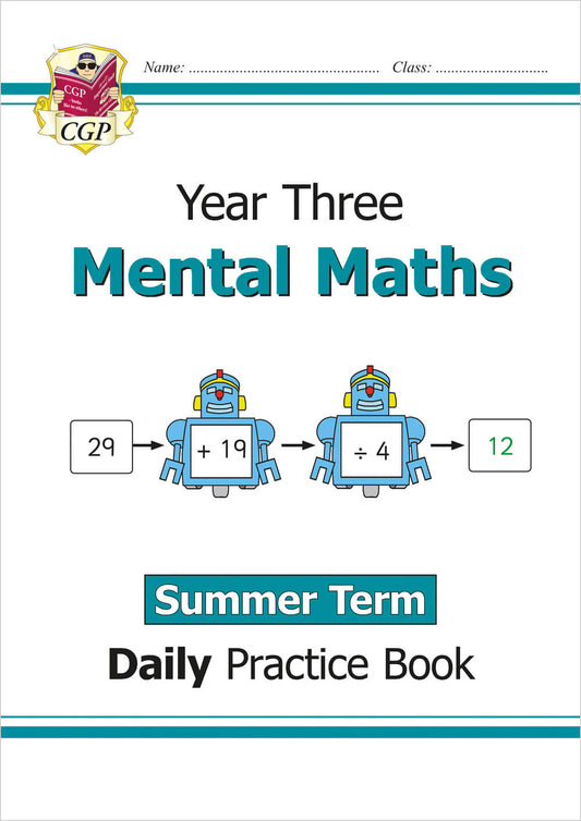 CGP, KS2 Mental Maths Year 3 Daily Practice Book: Summer Term