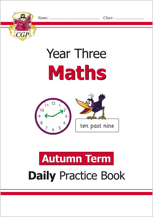 CGP, KS2 Maths Year 3 Daily Practice Book: Autumn Term
