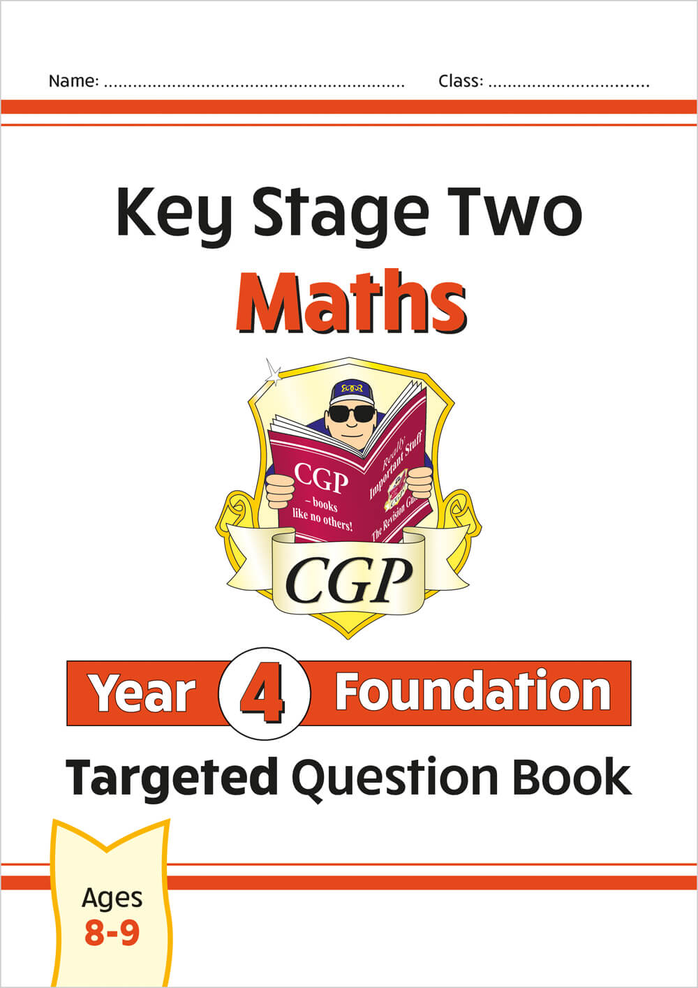 CGP, KS2 Maths Year 4 Foundation Targeted Question Book