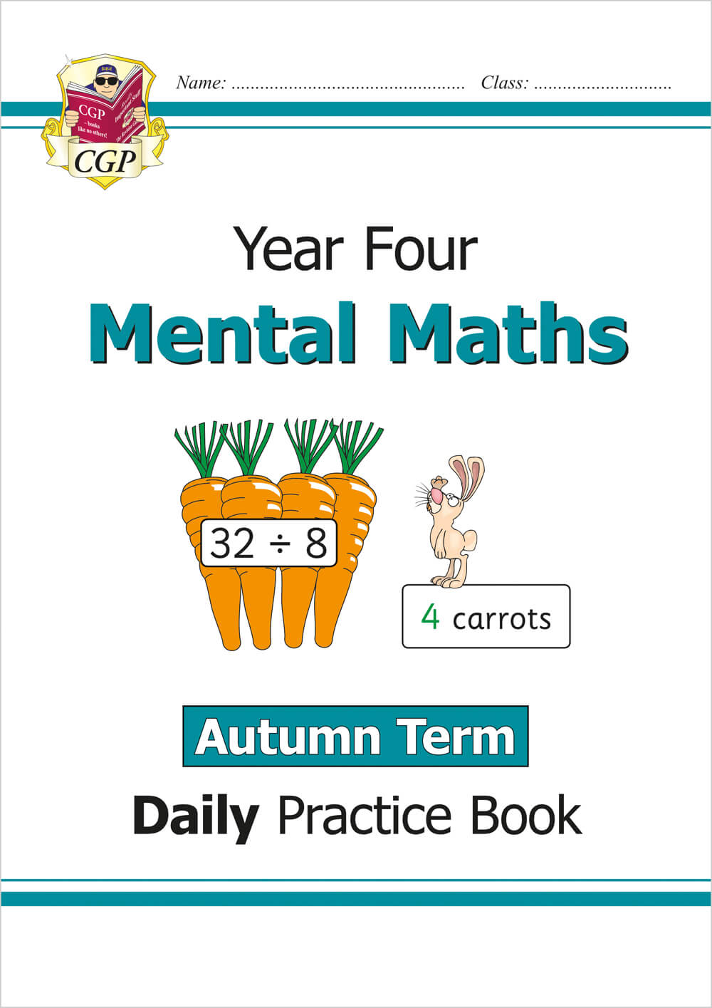 CGP, KS2 Mental Maths Year 4 Daily Practice Book: Autumn Term