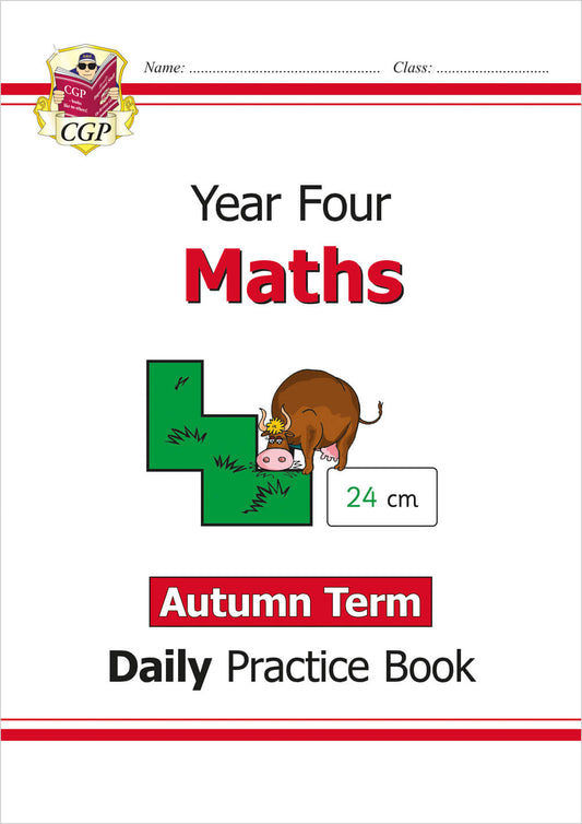 CGP, KS2 Maths Year 4 Daily Practice Book: Autumn Term