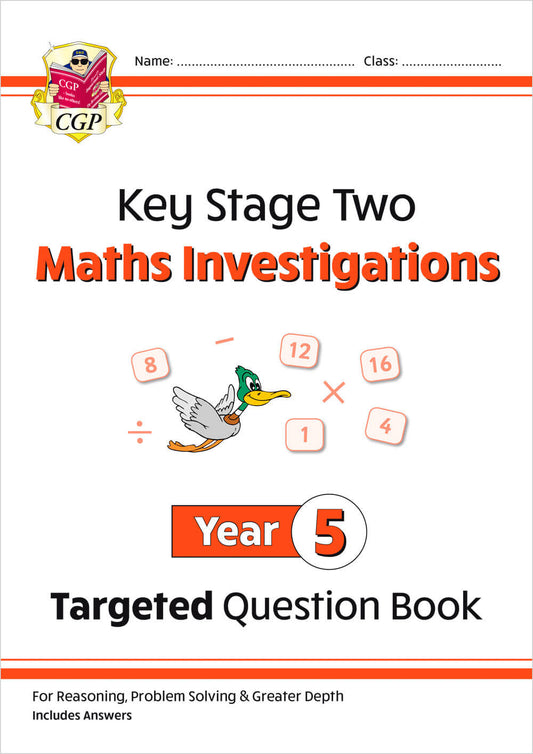 CGP, KS2 Maths Investigations Year 5 Targeted Question Book