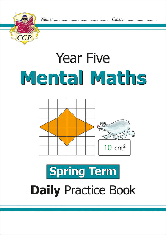CGP, KS2 Mental Maths Year 5 Daily Practice Book: Spring Term