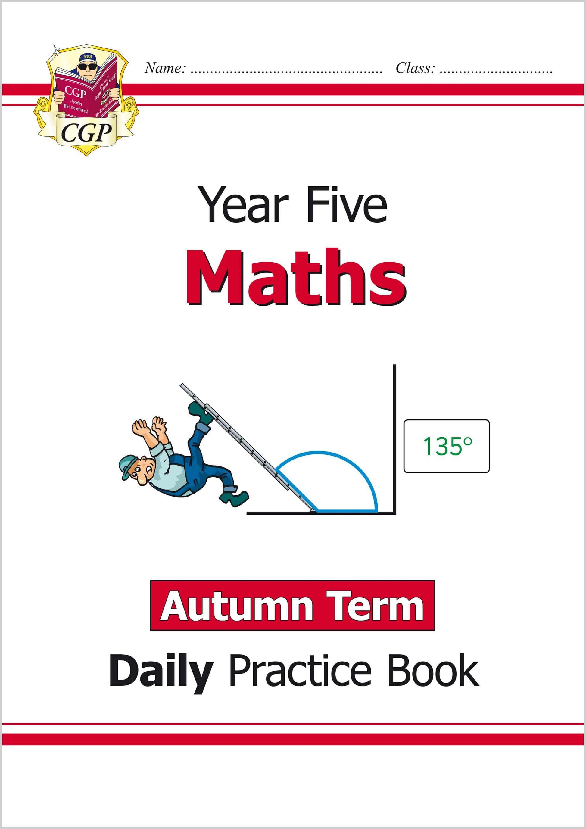 CGP, KS2 Maths Year 5 Daily Practice Book: Autumn Term