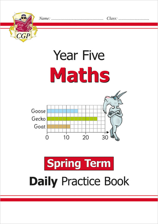 CGP, KS2 Maths Year 5 Daily Practice Book: Spring Term