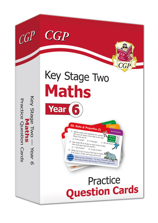 CGP, KS2 Maths Year 6 Practice Question Cards