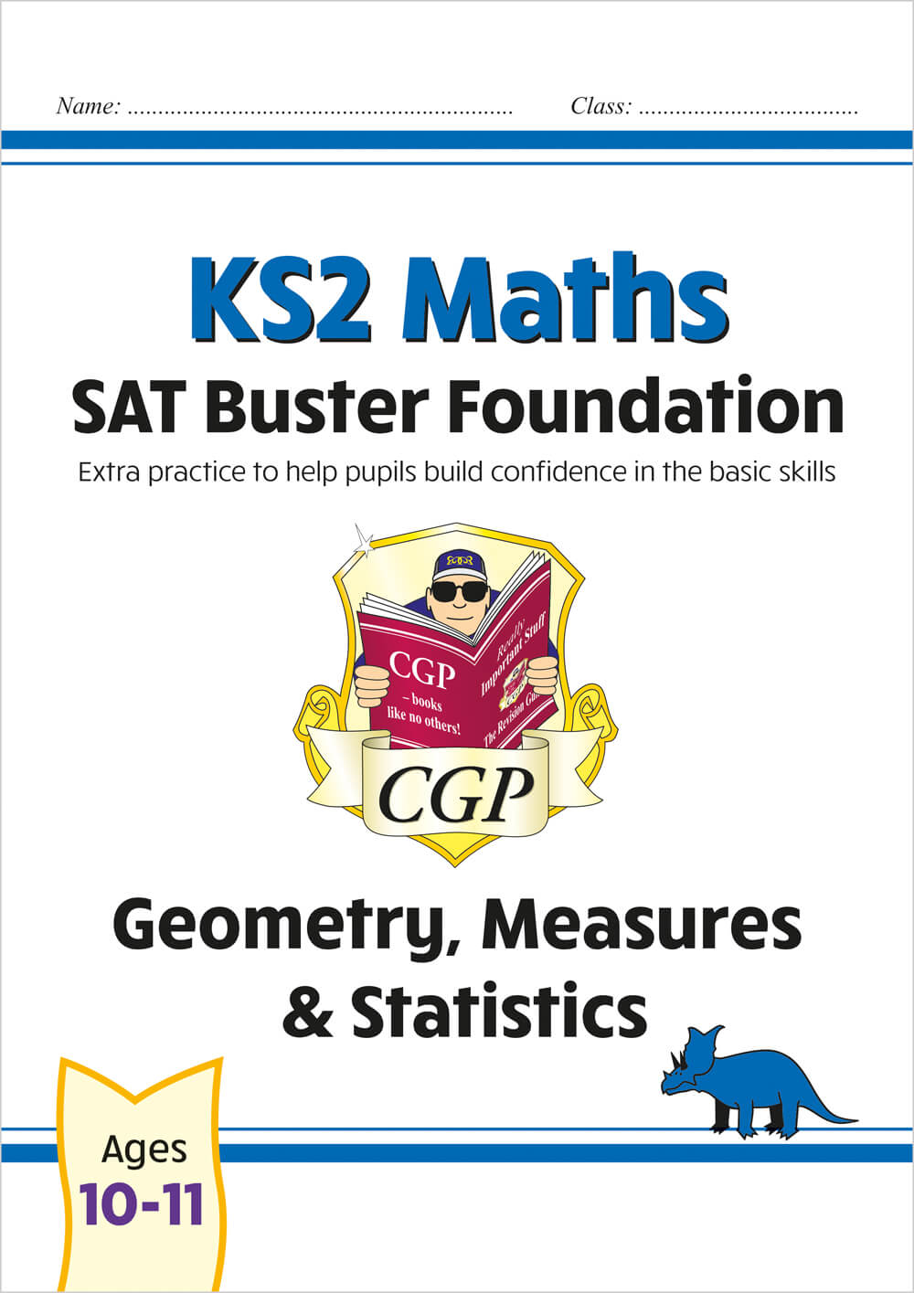 CGP, KS2 Maths SAT Buster Foundation: Geometry, Measures & Statistics (for the 2025 tests)