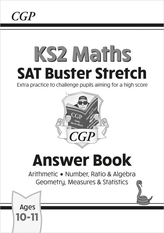 CGP, KS2 Maths SAT Buster Stretch: Answer Book (for the 2025 tests)