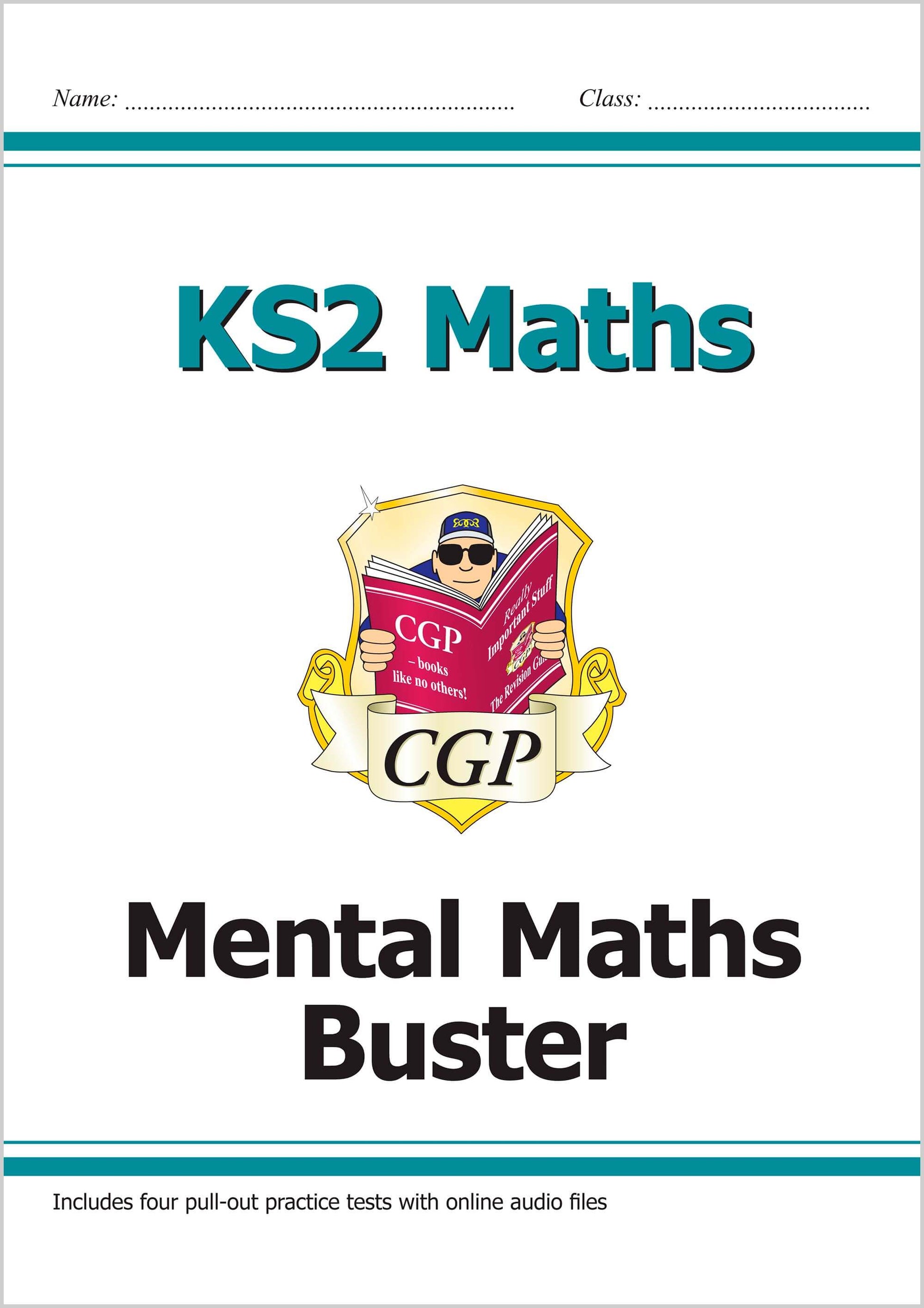 CGP, KS2 Maths - Mental Maths Buster (with audio tests)