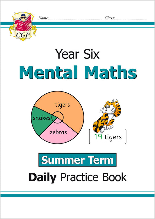 CGP, KS2 Mental Maths Year 6 Daily Practice Book: Summer Term