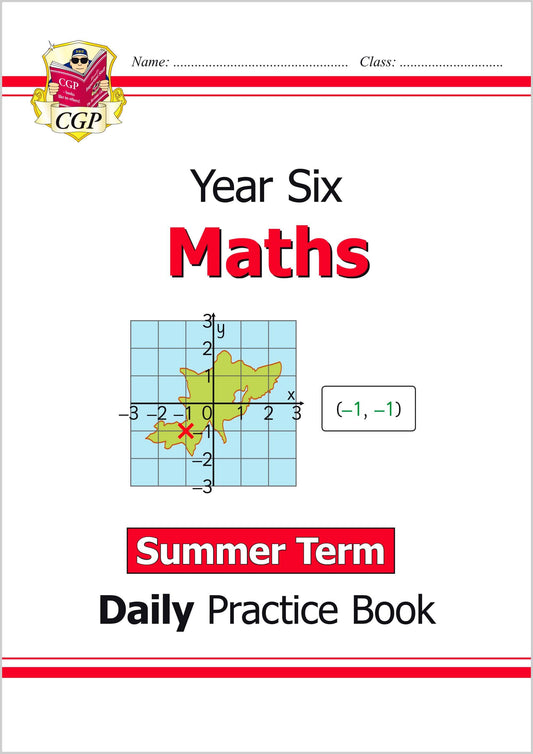 CGP, KS2 Maths Year 6 Daily Practice Book: Summer Term