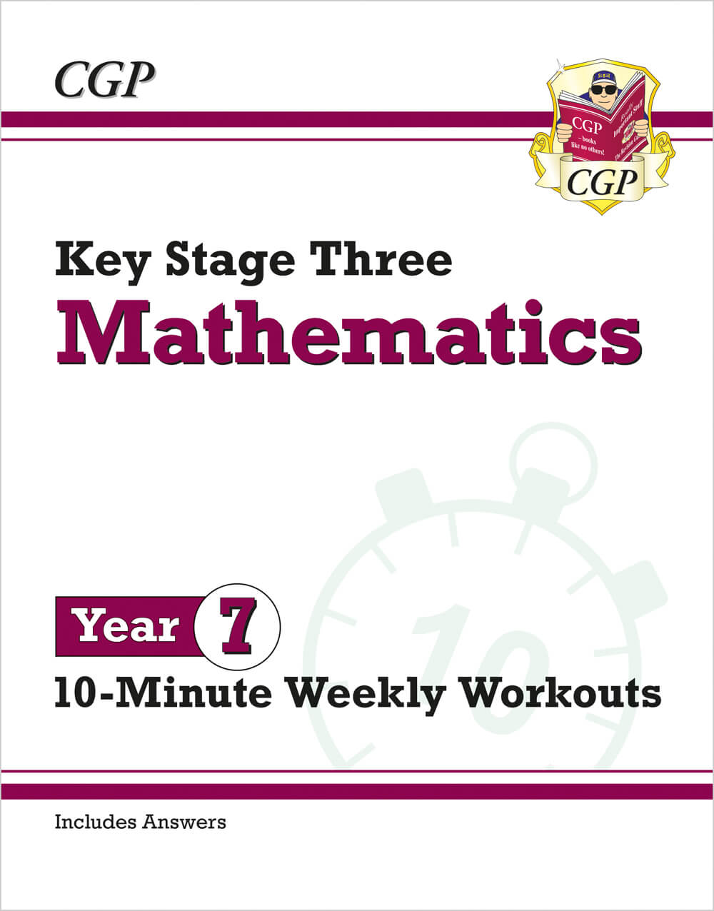 CGP KS3 Year 7 Maths 10-Minute Weekly Workouts