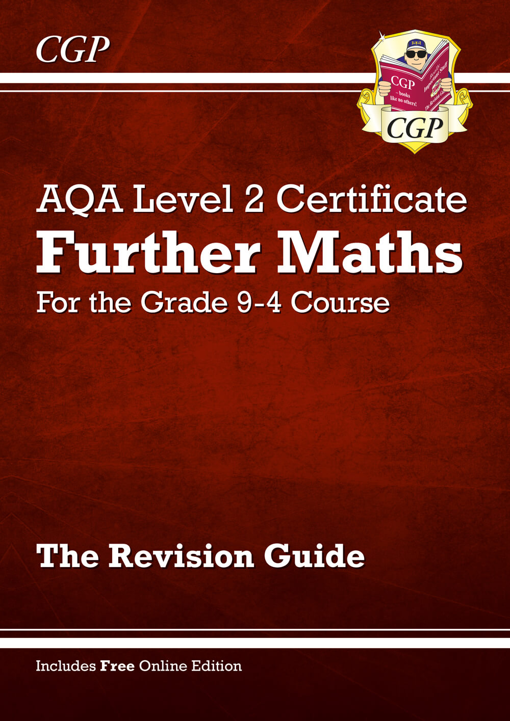 CGP AQA Level 2 Certificate in Further Maths: Revision Guide (with Online Edition)