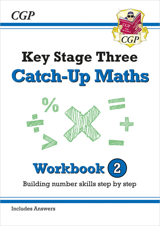 CGP KS3 Maths Catch-Up Workbook 2 (with Answers)