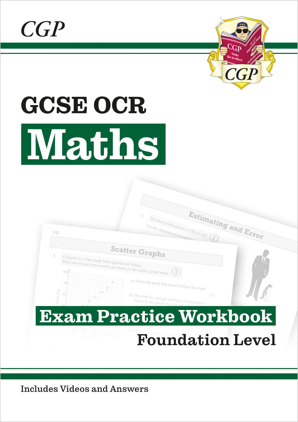 CGP GCSE Maths OCR Exam Practice Workbook: Foundation - includes Video Solutions and Answers