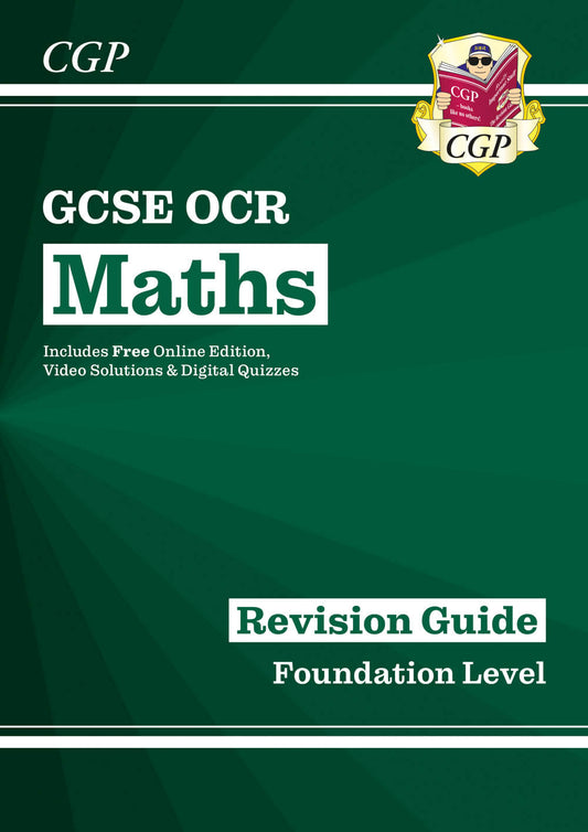 CGP GCSE Maths OCR Revision Guide: Foundation inc Online Edition, Videos & Quizzes