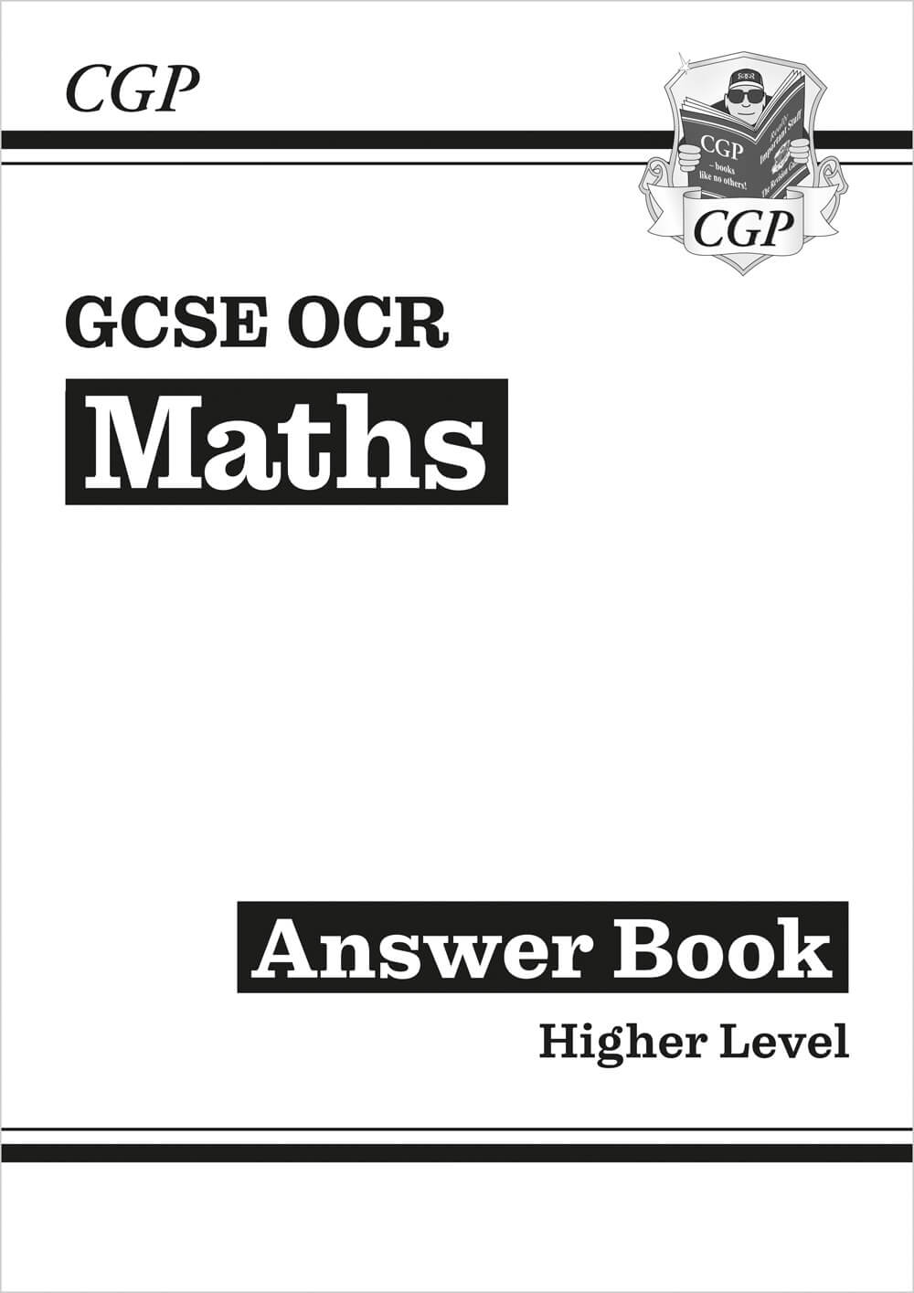 CGP GCSE Maths OCR Answers for Workbook: Higher