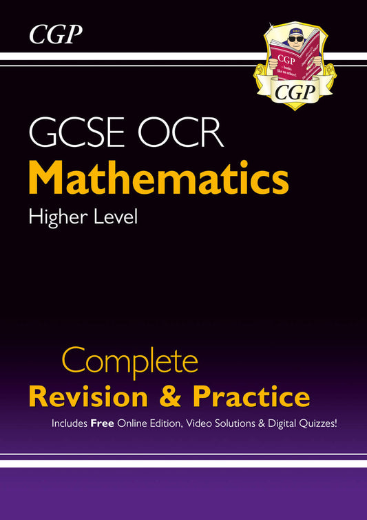 CGP New GCSE Maths OCR Complete Revision & Practice: Higher (with Online Ed, Videos & Quizzes)