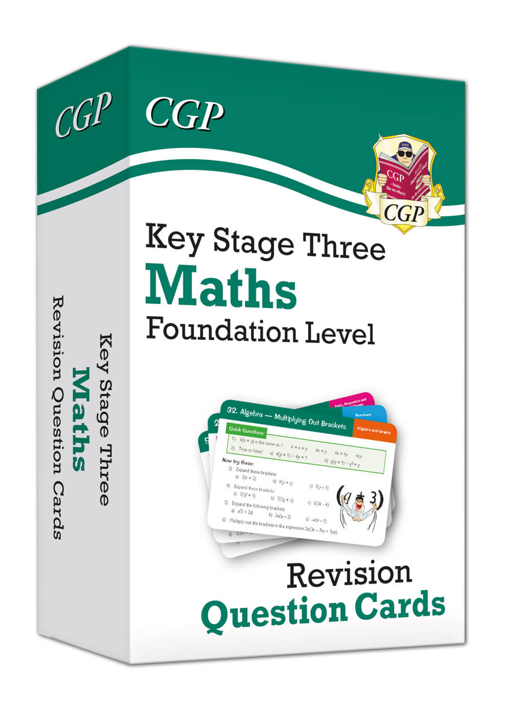 CGP KS3 Maths Revision Question Cards - Foundation