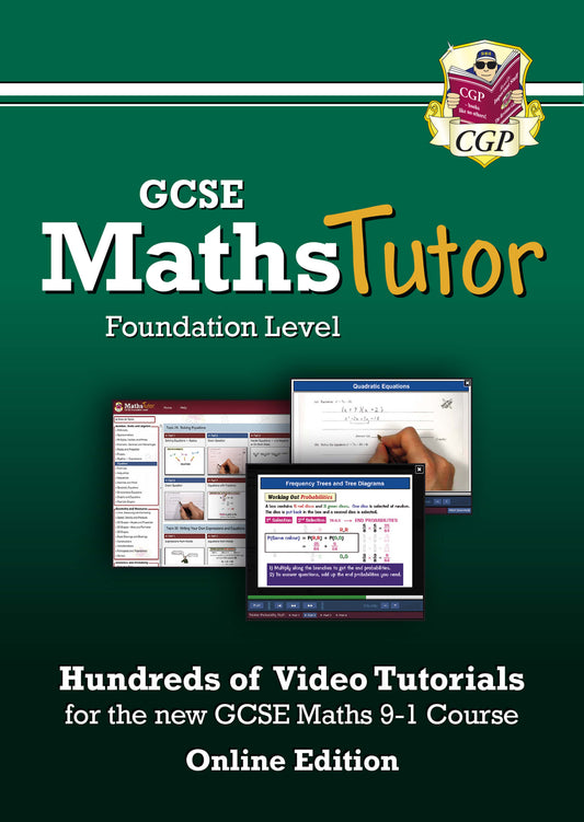 CGP MathsTutor: GCSE Maths Online Video Tutorials - Foundation (Gift Card)