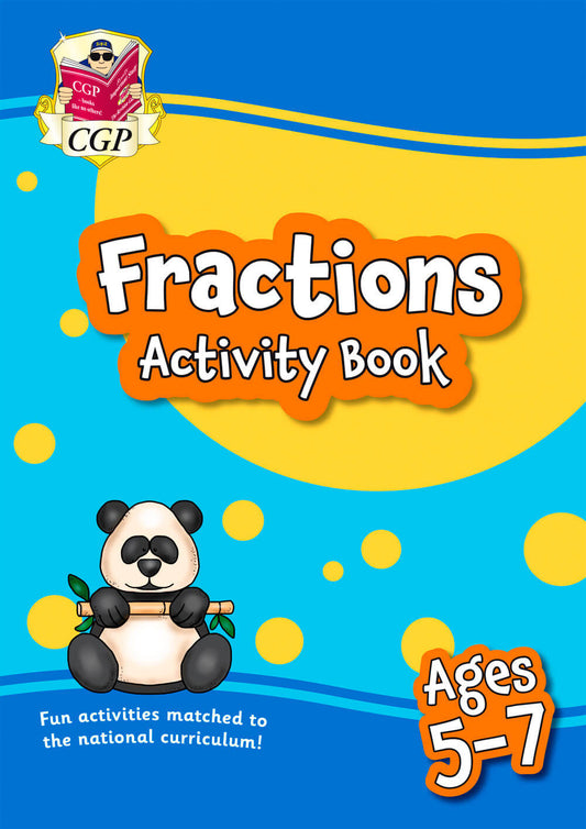 CGP, Fractions Activity Book for Ages 5-7