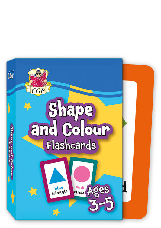 CGP Shape & Colour Flashcards for Ages 3-5