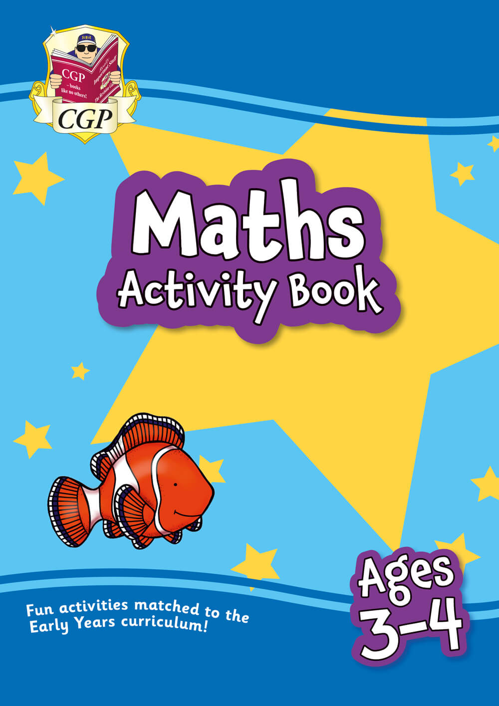 CGP Maths Activity Book for Ages 3-4 (Preschool)